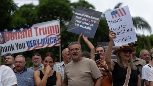White South Africans fast-tracked for refugee status arrive in U.S.