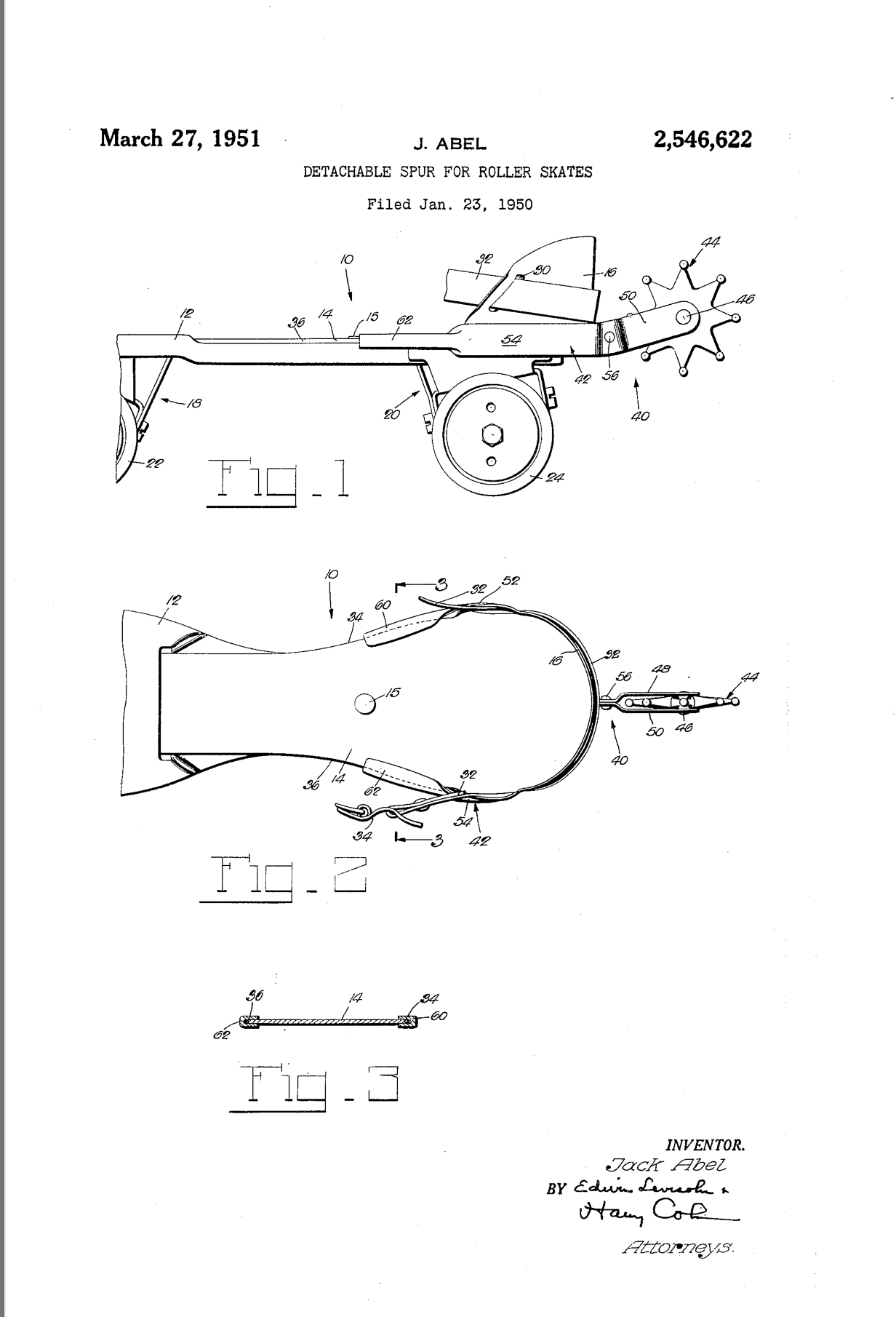 Roller Skate Spurs