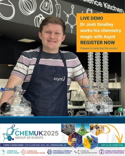 GBBO finalist and chemist Dr Josh Smalley to headline live edible chemistry demo at CHEMUK 2025