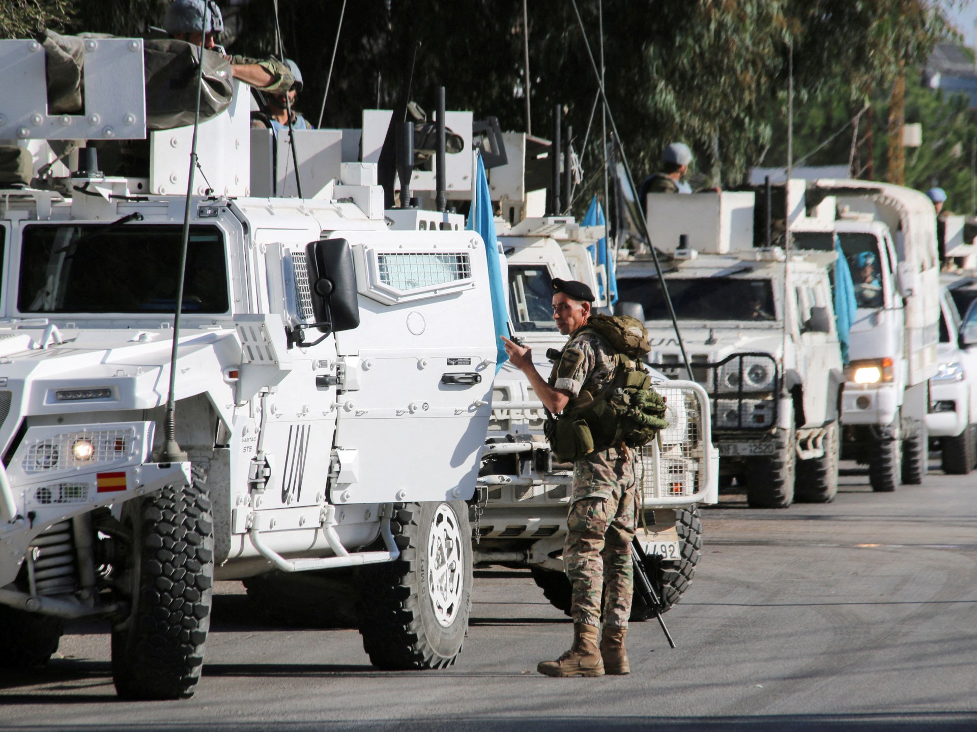 Israeli army fire hits UN south Lebanon base for first time since ceasefire