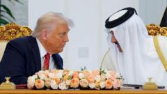 Trump’s critics and supporters unite against Qatar plane deal