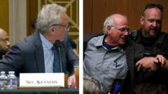 Watch: Moment Ben & Jerry’s co-founder interrupts RFK Jr speech
