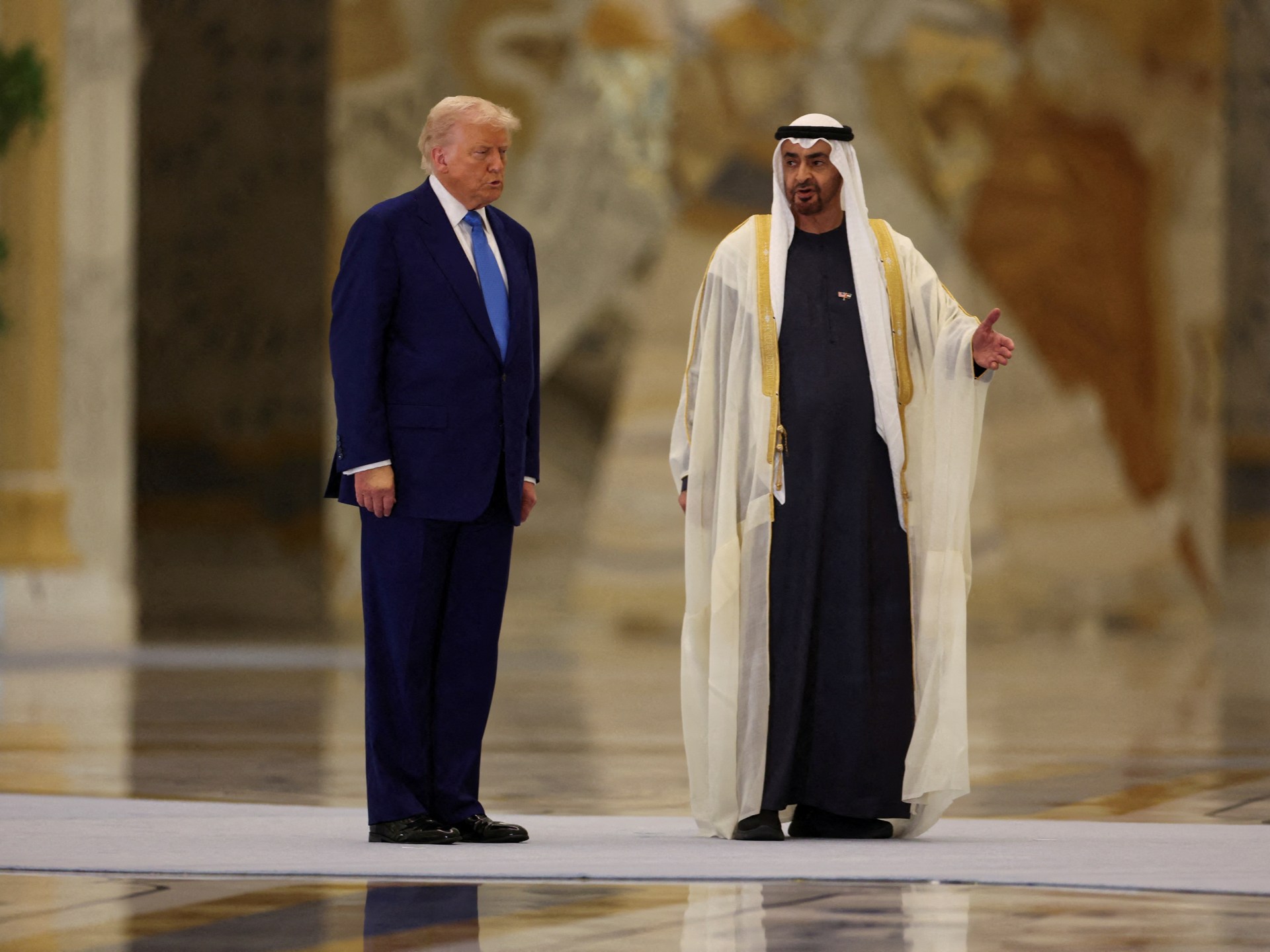 Trump hails growing ties with UAE on last leg of Gulf tour