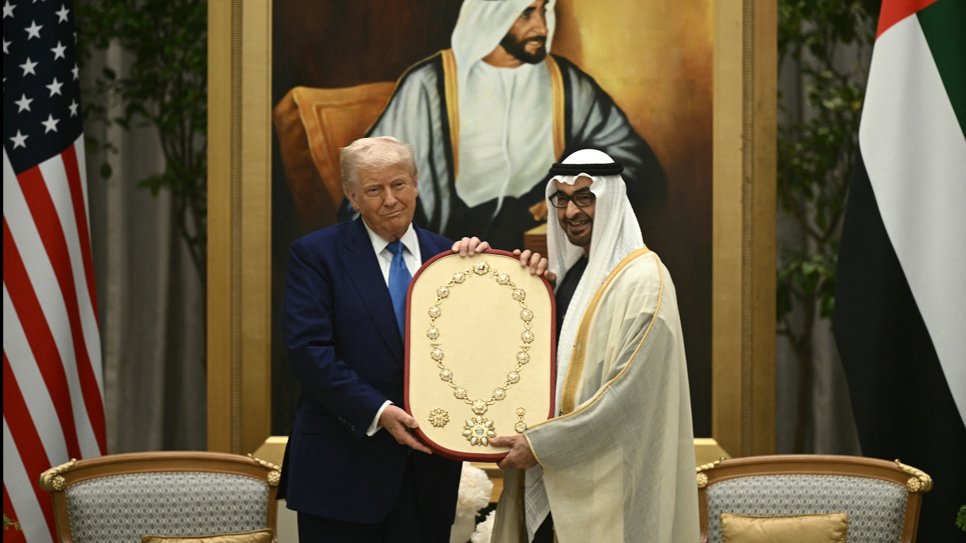 Trump honoured by UAE as country announces $1.4 trillion investment