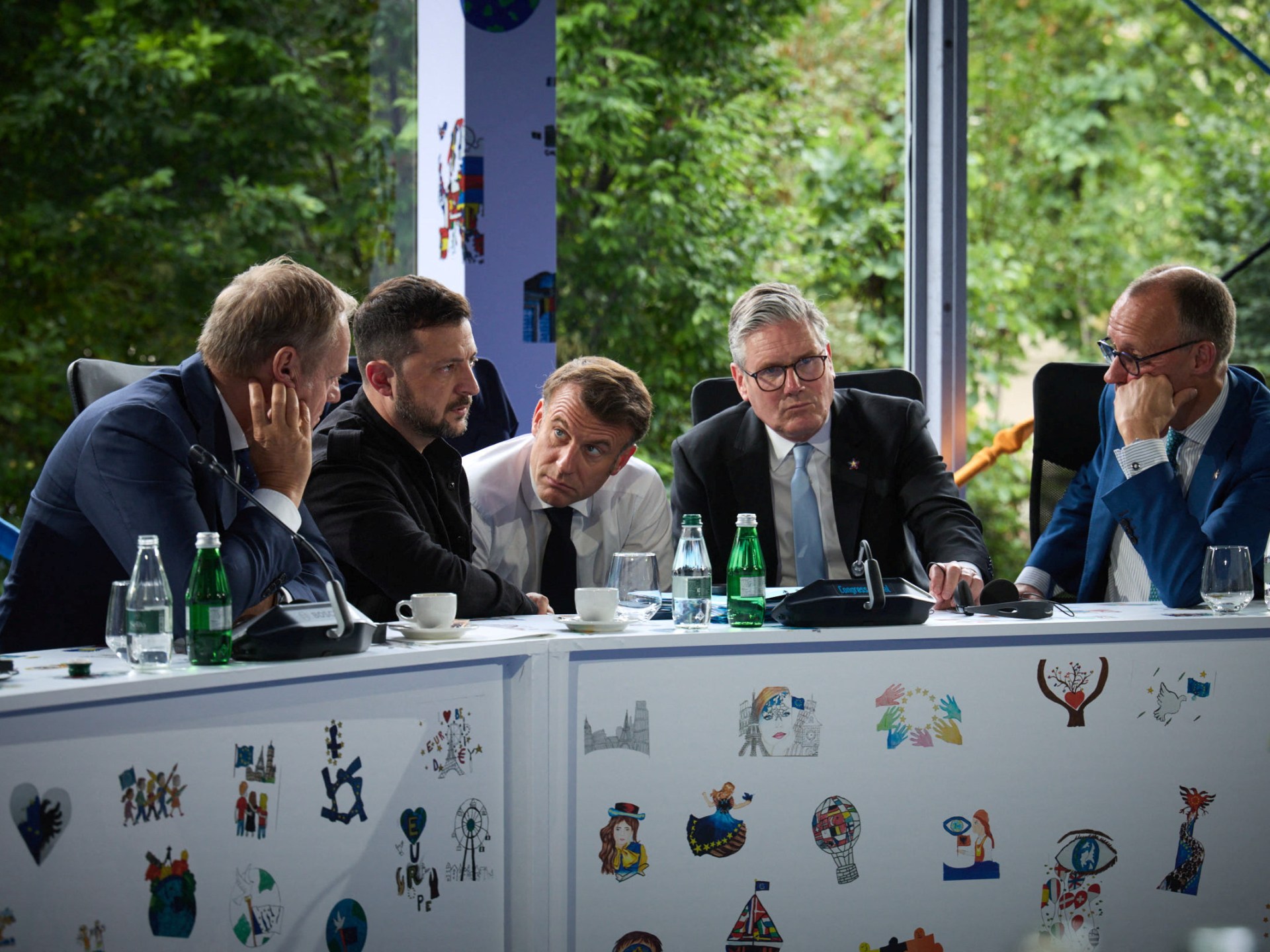 European leaders consult Trump to align response to Russia-Ukraine talks