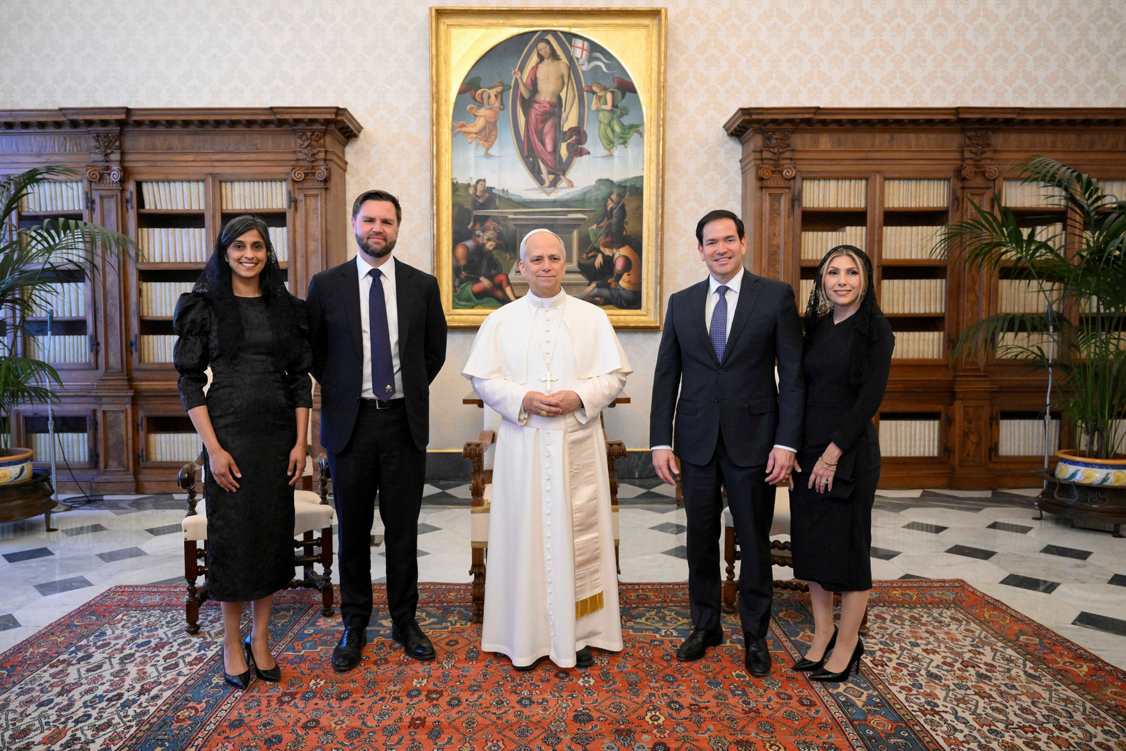 Pope Leo XIV meets US VP JD Vance