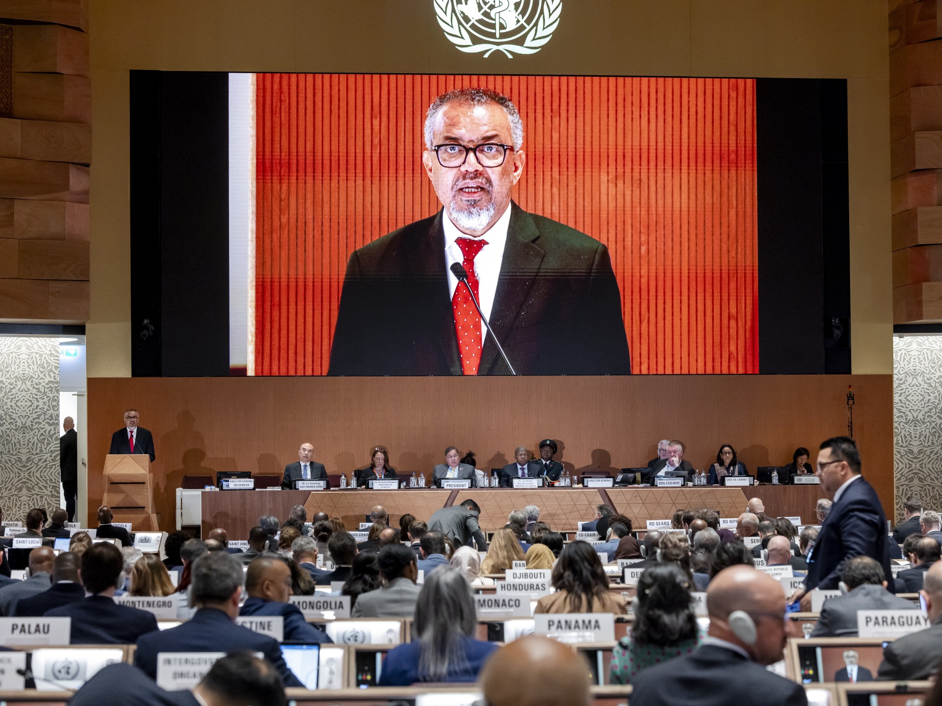 WHO members adopt landmark pandemic agreement in US absence
