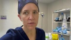 British surgeon’s ‘high anxiety’ operating in Gaza