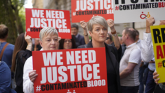 Infected blood victims call for faster compensation