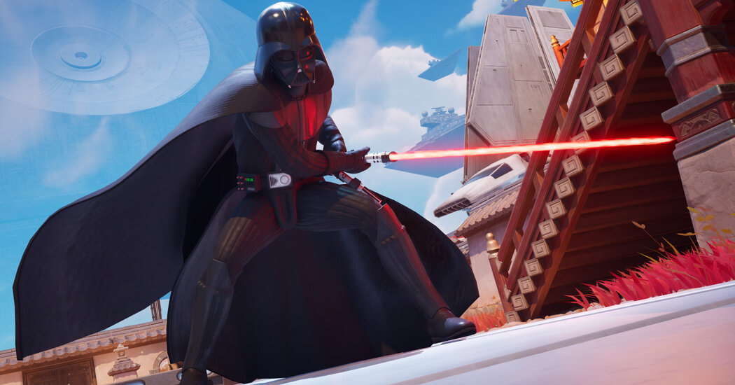 Fortnite’s Darth Vader Is A.I.-Powered. Voice Actors Are Rebelling.