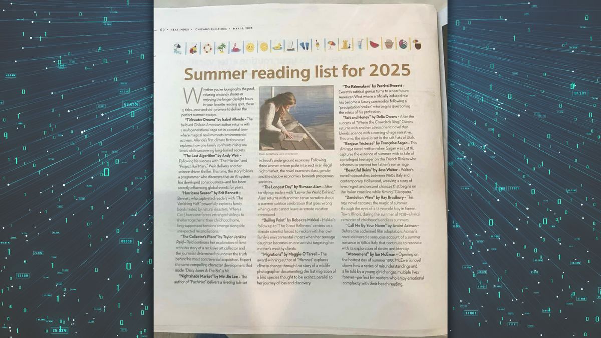 Yes, Chicago Sun-Times published AI-generated ‘summer reading list’ with books that don’t exist