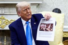 Ramaphosa keeps cool during Trump’s choreographed onslaught