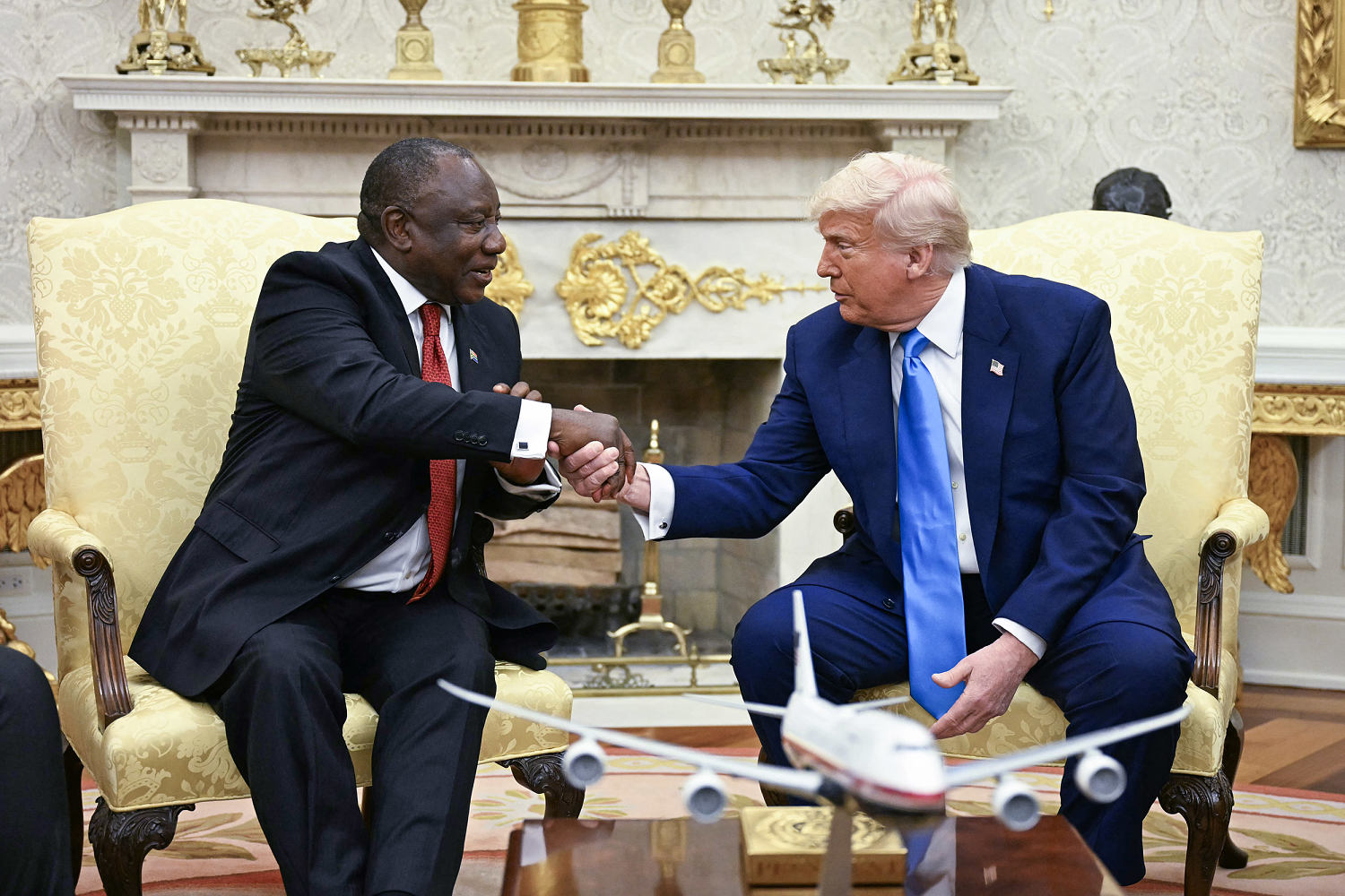 South Africa’s president was ready for a Trump ambush