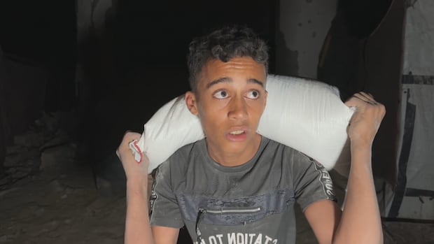 Desperate Palestinians loot aid trucks as some enter Gaza Strip