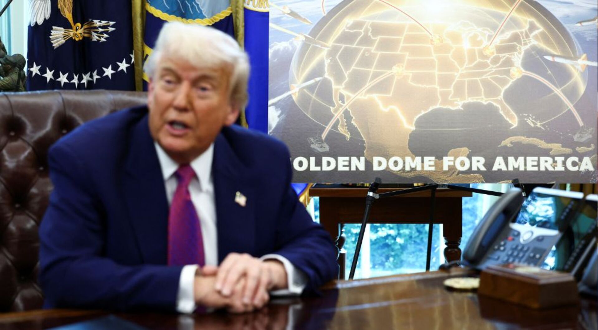 Will Tweety McTreason’s Golden Dome protect America?