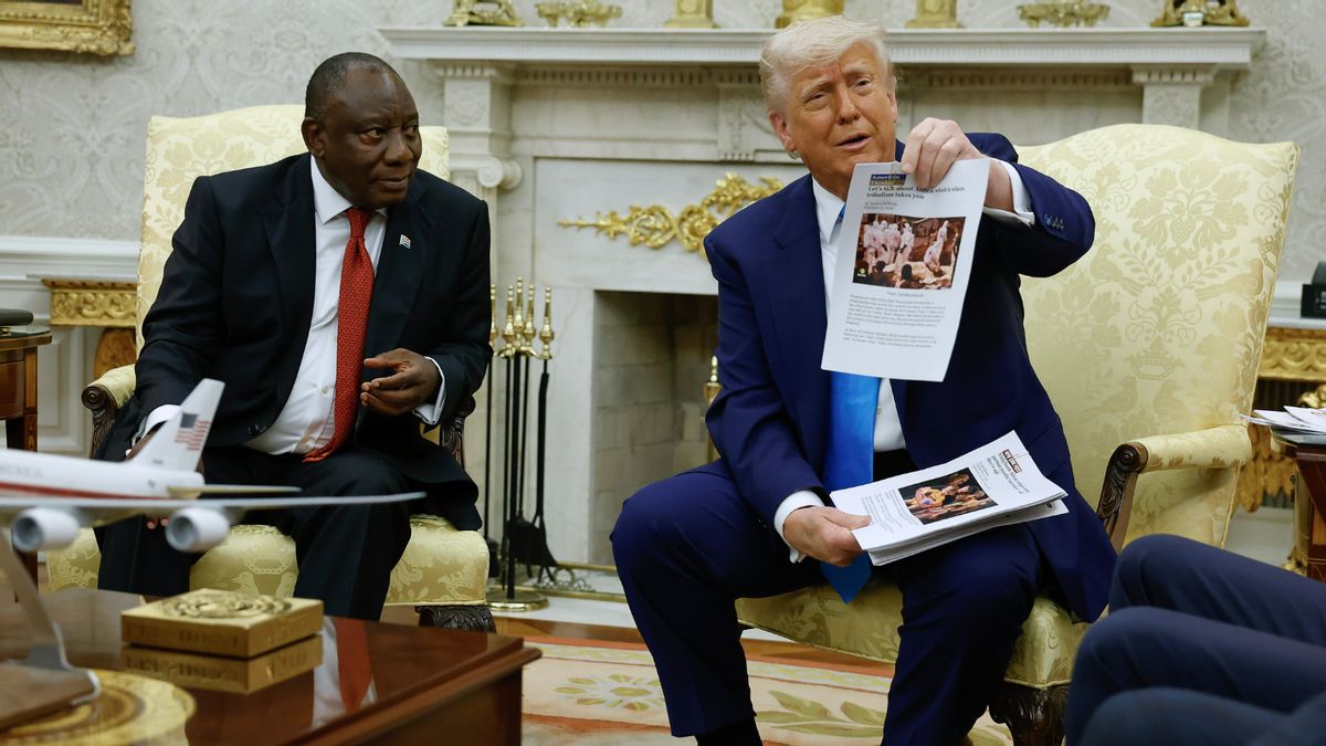 Trump presented ‘evidence’ of ‘white genocide’ to South African president. The facts say otherwise