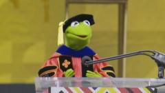 ‘Leap together’ – watch Kermit’s advice to graduating students