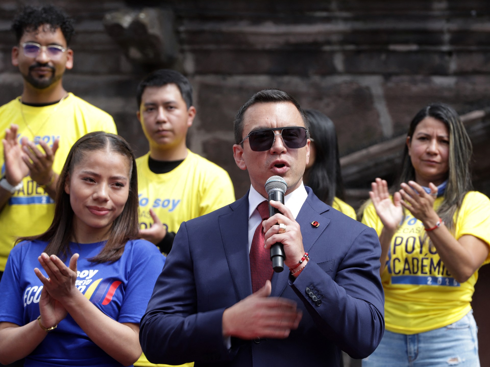 Ecuador’s Daniel Noboa sworn in for full term, promising a crackdown on gangs