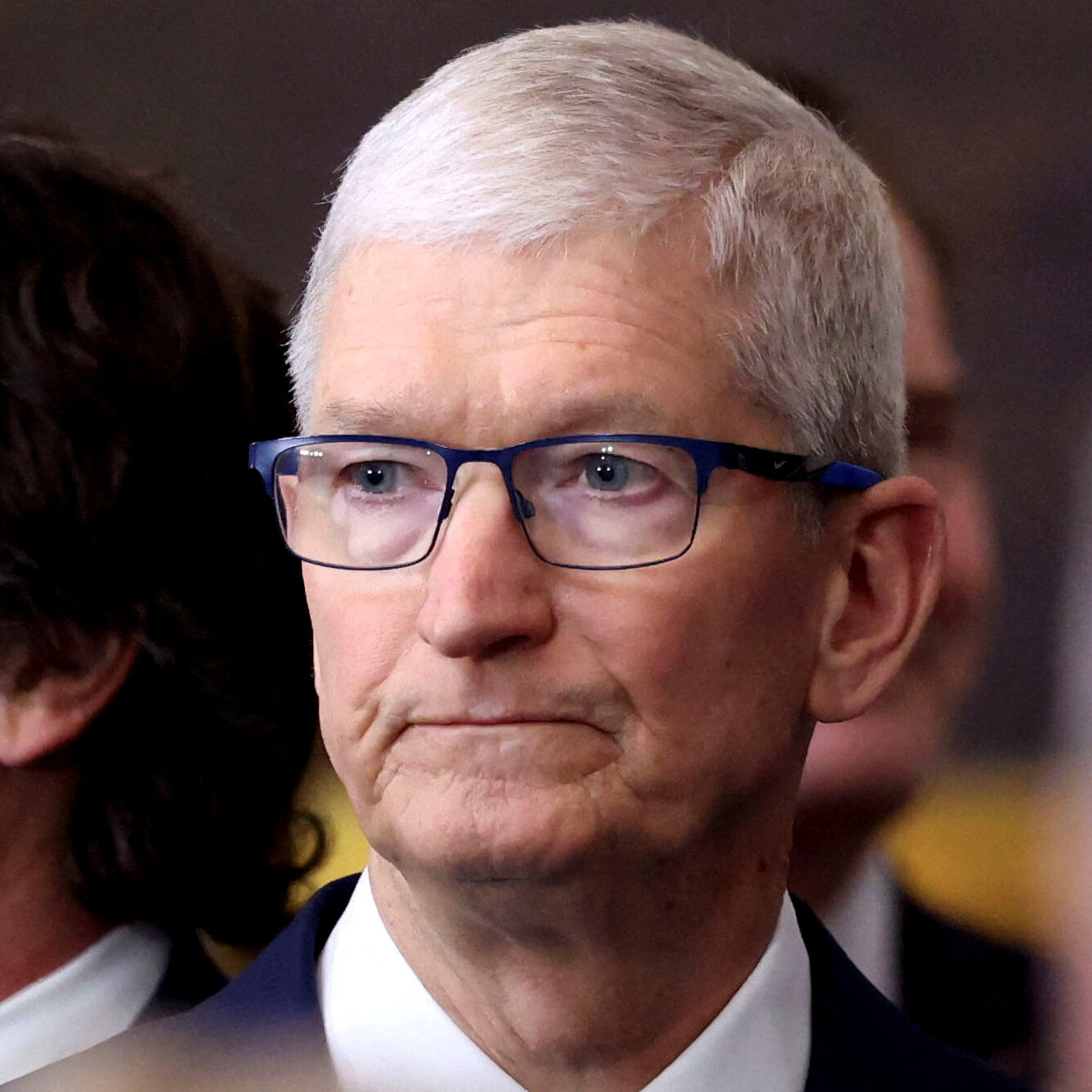 Tech’s Trump Whisperer, Tim Cook, Goes Quiet as His Influence Fades