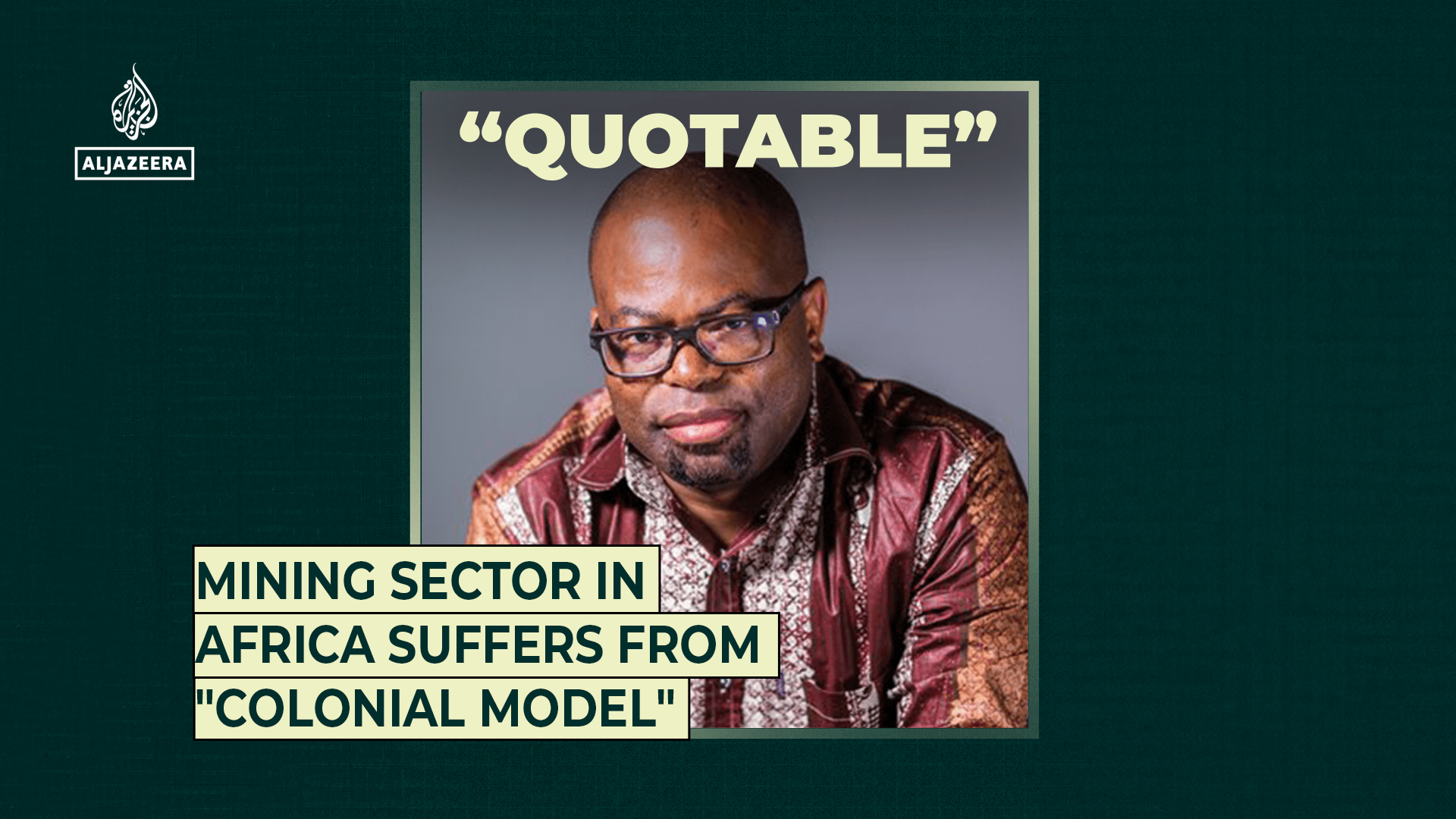 Mining sector in Africa suffers from “colonial model”