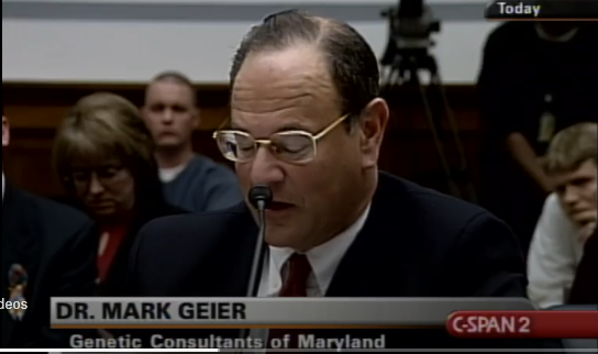 A Checkered History in Vaccine Court: Mark Geier at the VICP 1988-2003