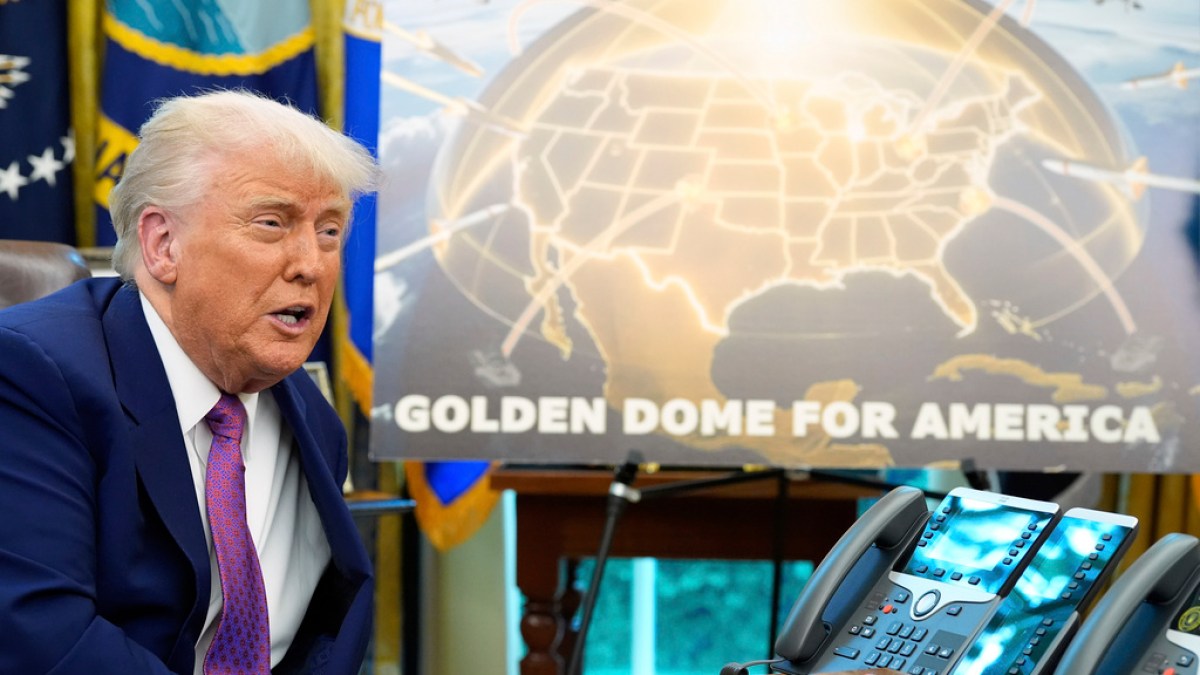 Trump says Canada will pay $61bn for Golden Dome, or become 51st state
