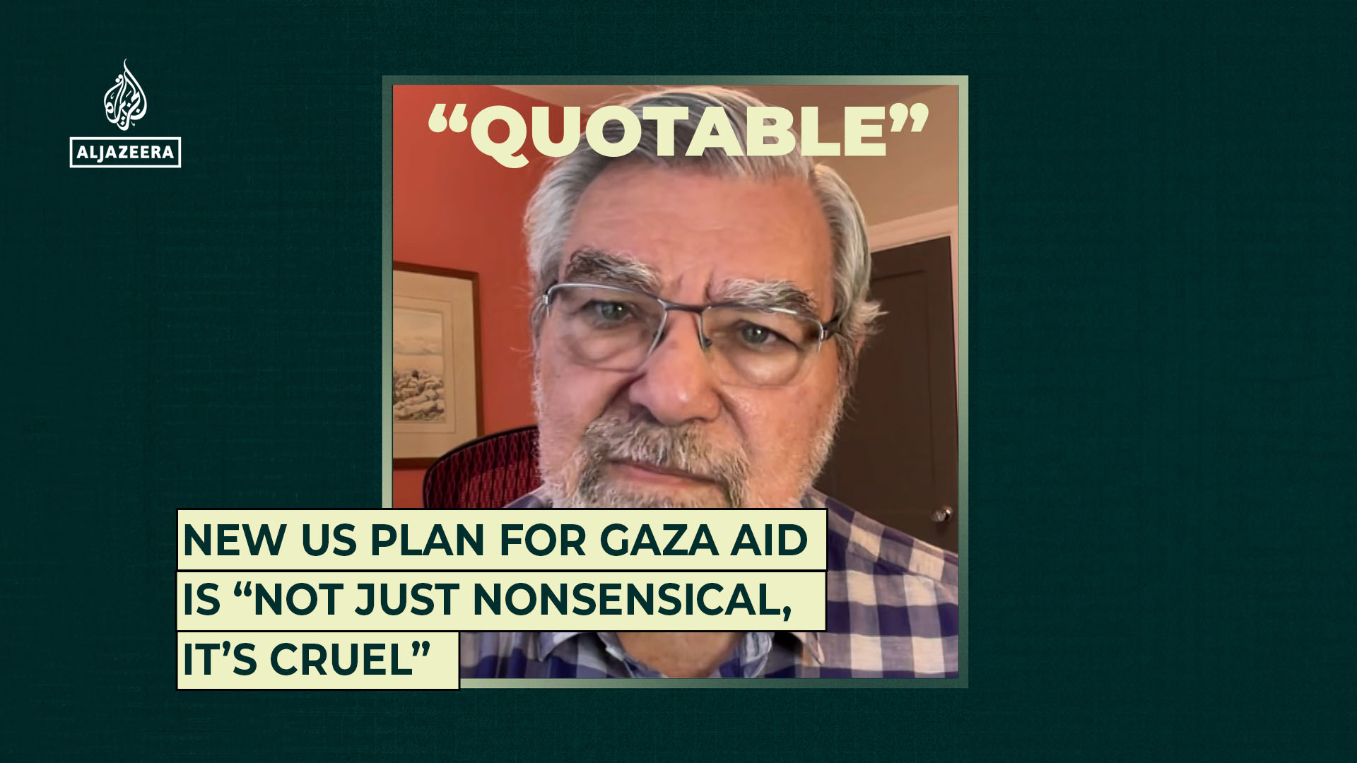 New US plan for Gaza aid is “not just nonsensical, it’s cruel”