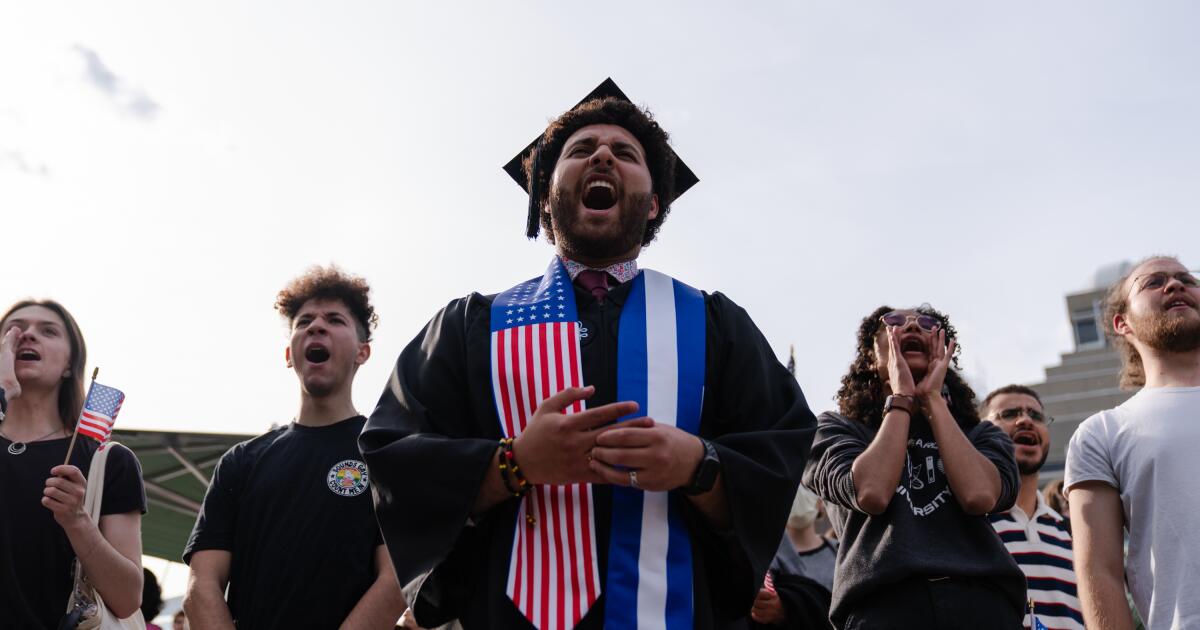 Contributor: Once, international students feared Beijing’s wrath. Now Trump is the threat