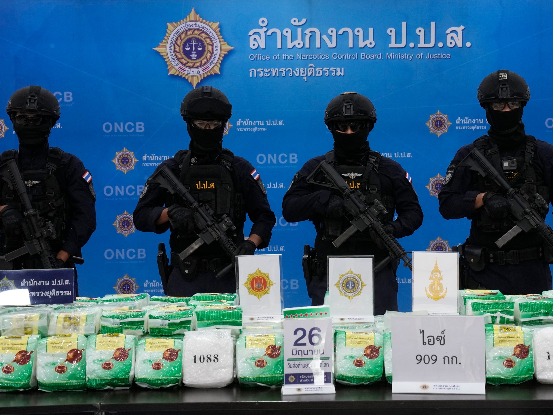 Methamphetamine trafficking surges from ‘Golden Triangle’ region