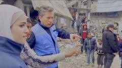World has responsibility to get aid into Gaza, UN official tells BBC