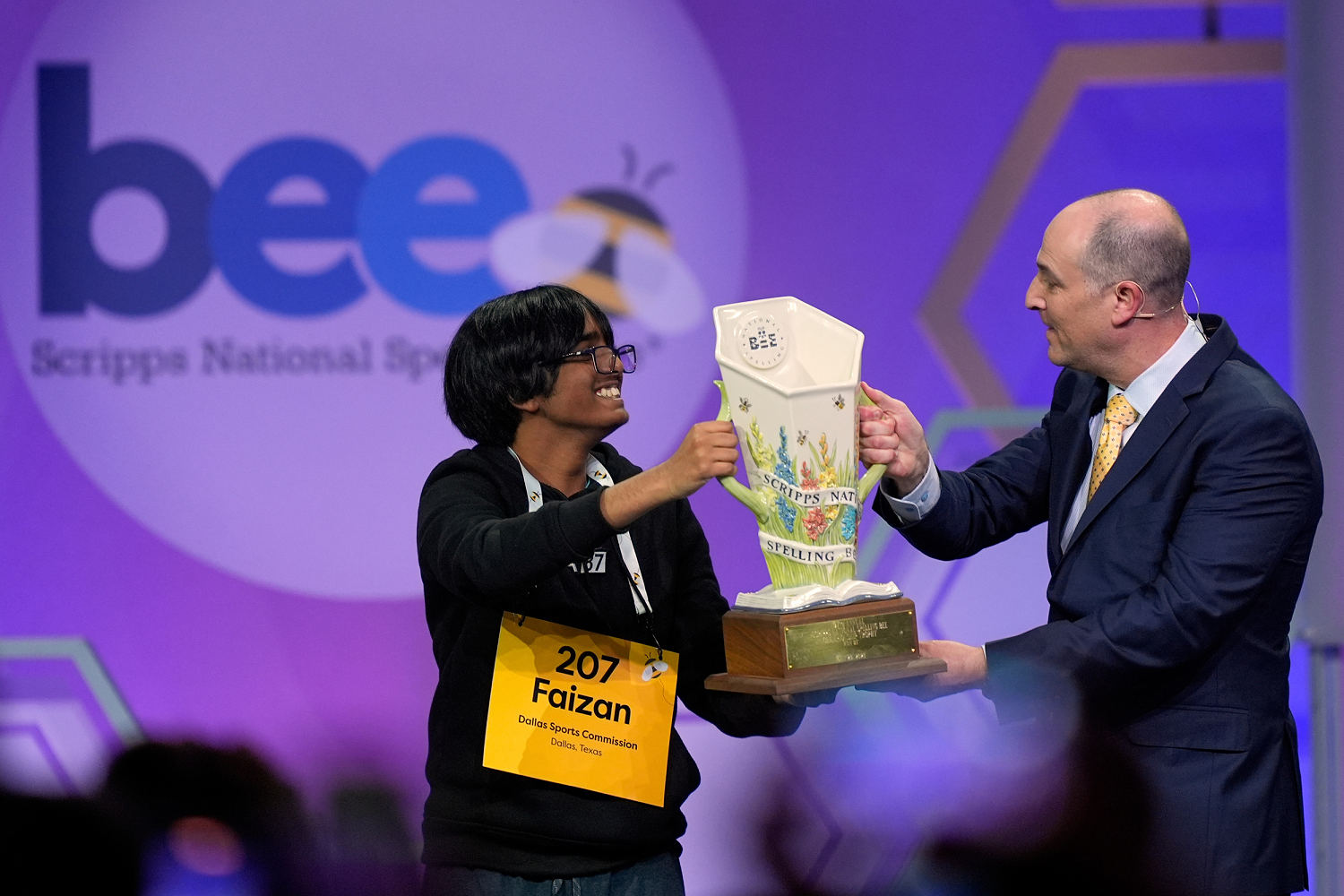 Faizan Zaki wins Scripps National Spelling Bee, a year after coming in 2nd