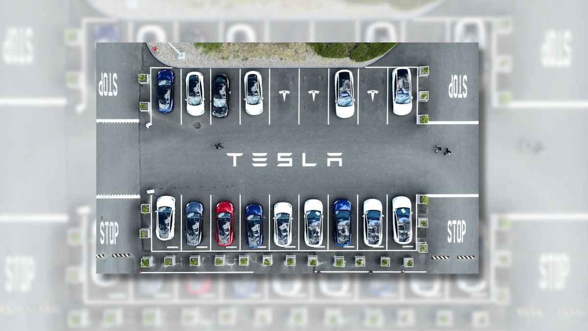 Tesla Made More Cars Than It Sold in Q1 2024, Some of Which Were Visible from Space