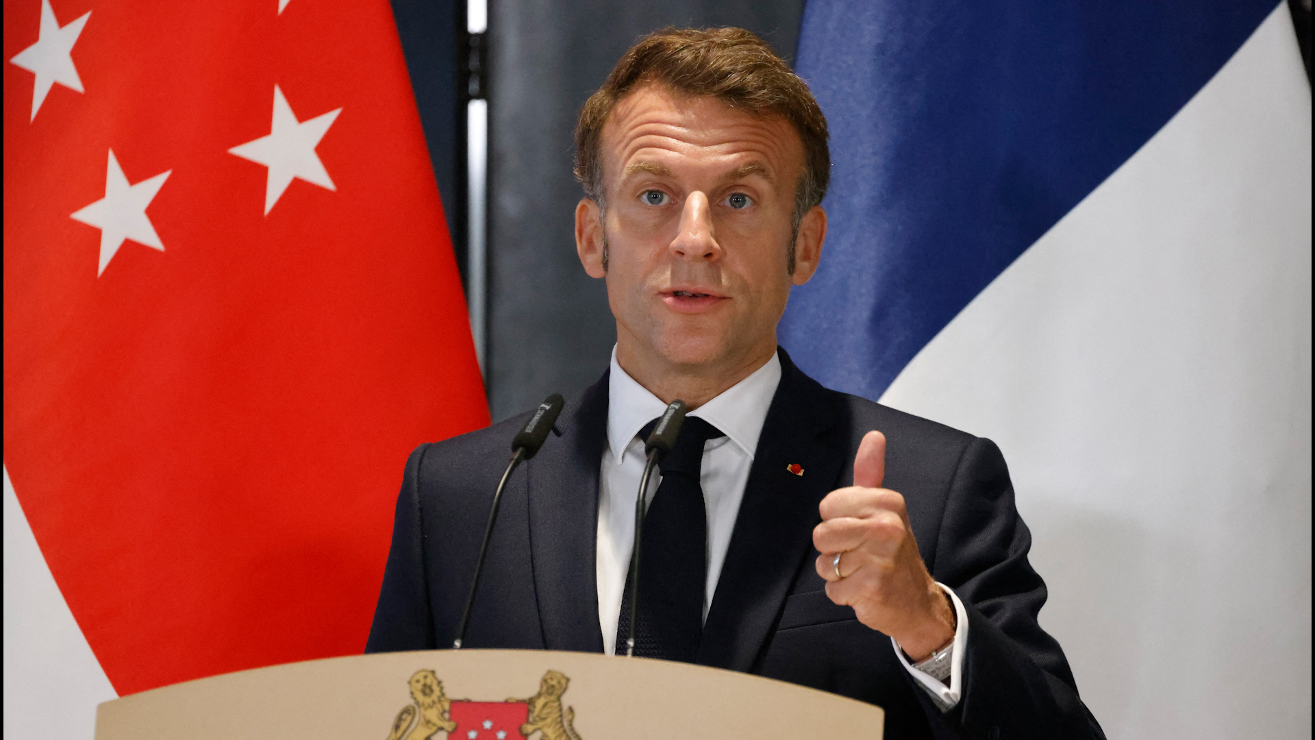 Macron: Israel risks sanctions if Gaza blockade continues