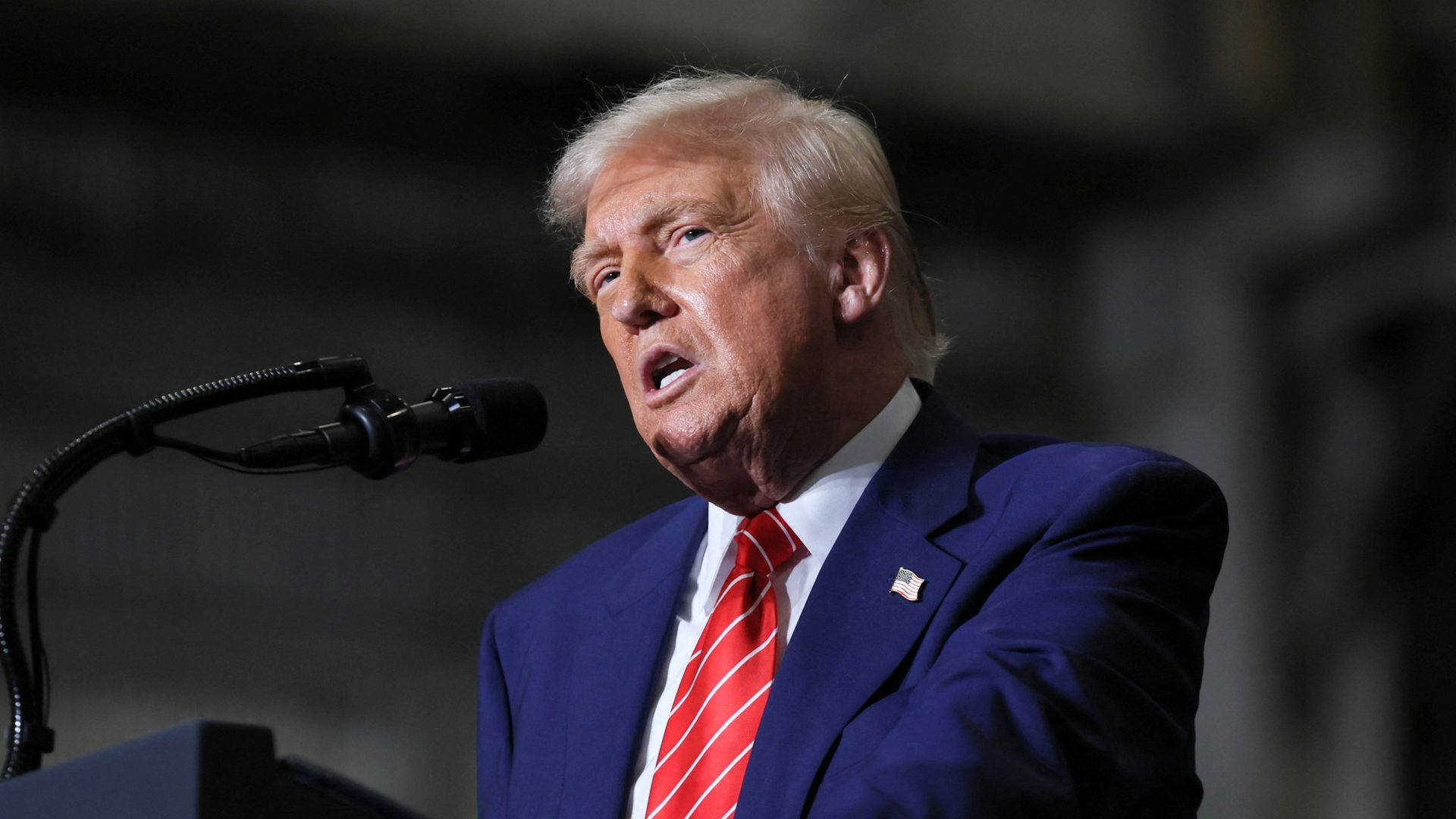 Trump to double tariffs on steel imports – as he threatens China
