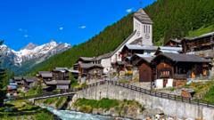 Idyllic Swiss village stood for centuries – until a roaring glacier wiped it out