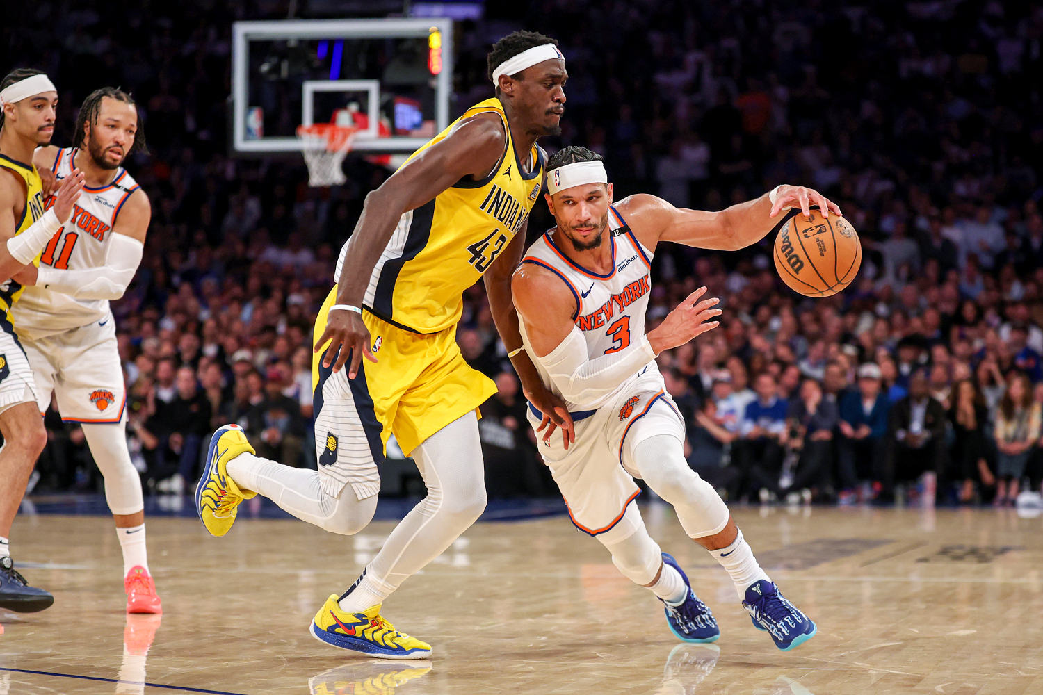 Pacers try to take advantage of 2nd chance to eliminate Knicks and advance to NBA Finals