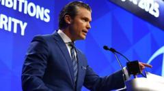 Hegseth warns China poses ‘imminent’ threat to Taiwan and urges Asia to boost defence