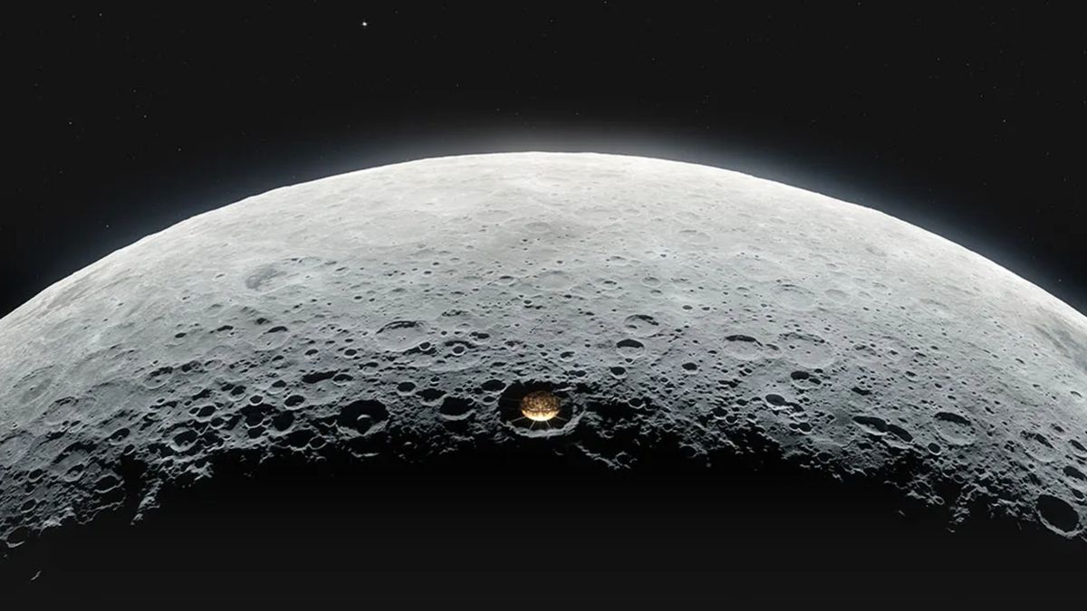 NASA plans to build a giant radio telescope on the ‘dark side’ of the moon. Here’s why.