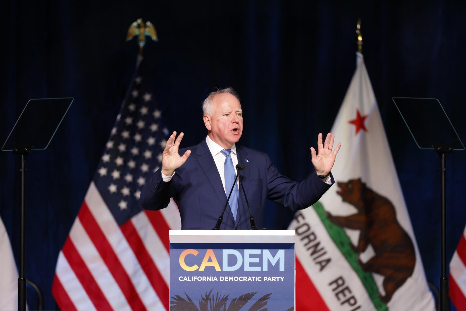 In the aftermath of Trump’s victory, California Democrats vow to remain firm on their values