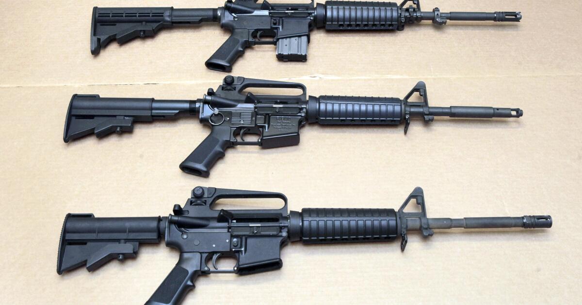 Supreme Court turns away a 2nd Amendment challenge to blue-state bans on assault weapons