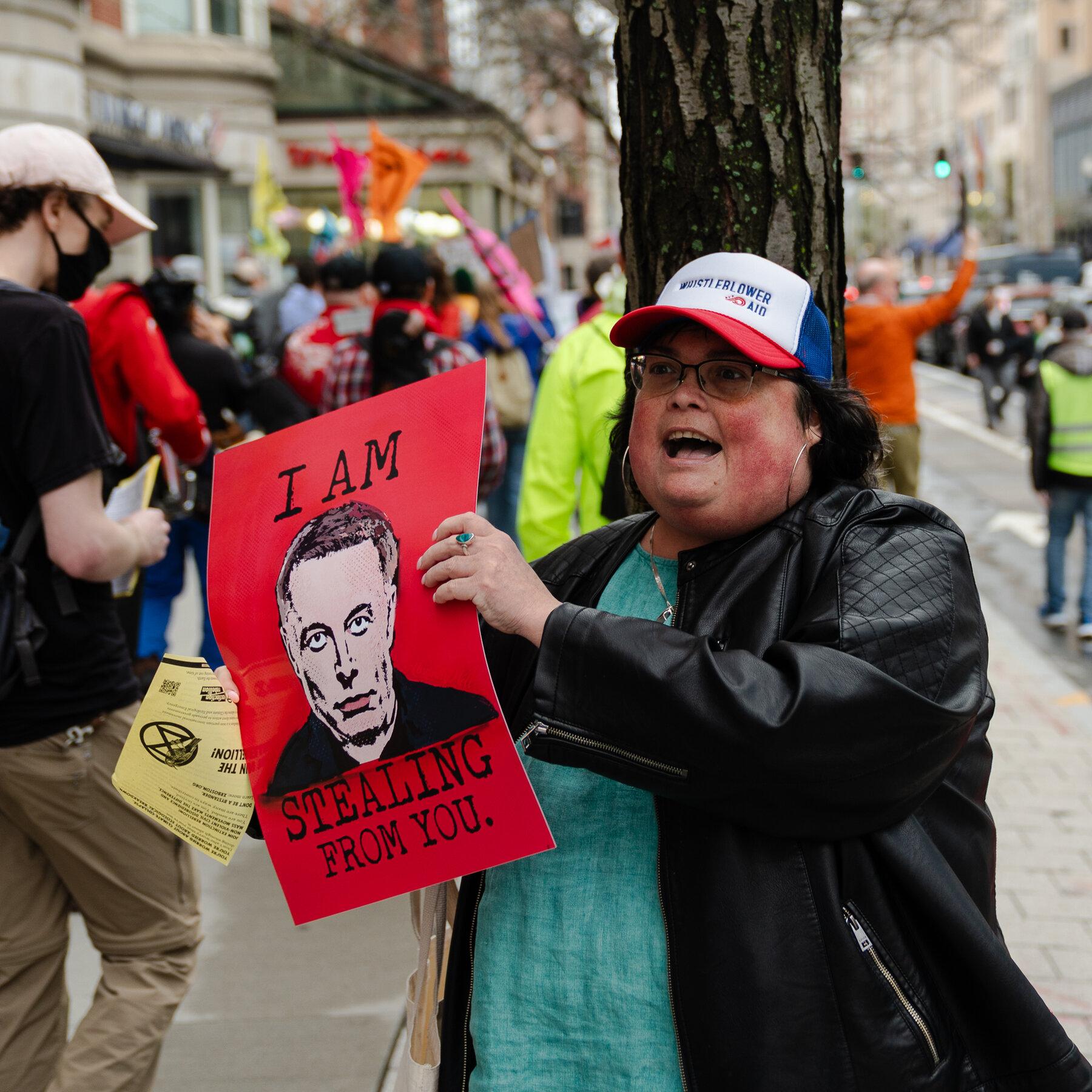 Elon Musk Left the White House, but Tesla’s Protesters Aren’t Finished