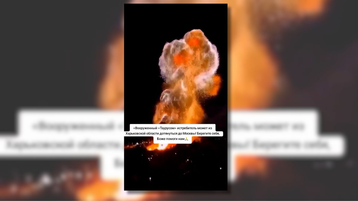 Video doesn’t show Ukraine striking Moscow with Taurus missile amid June 2025 drone attacks