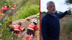 Watch: Searching derelict and desolate area in Madeleine McCann case