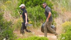 Madeleine search police scour disused building on day one