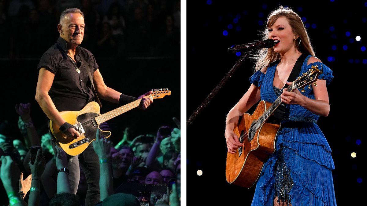 Taylor Swift, Bruce Springsteen performed together after Trump attacked them on Truth Social?