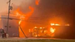 Building housing indigenous art burns down in Canada’s wildfires