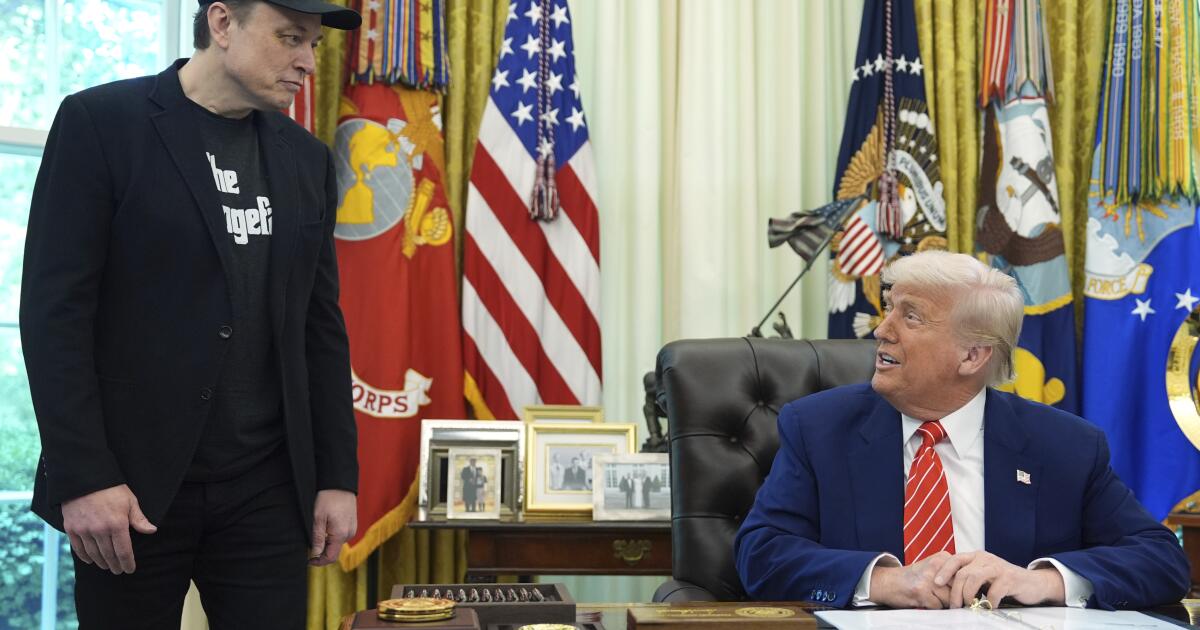 ‘Have a nice day, DJT!’: Trump’s breakup with Musk devolves into a war of insults