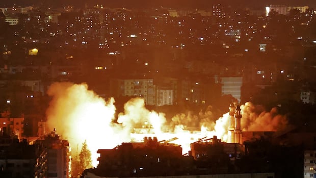 Lebanon slams Israel after airstrikes in Beirut area