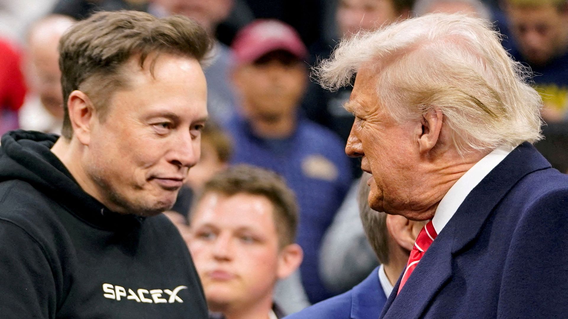 Trump and Musk’s extraordinary spat minute-by-minute