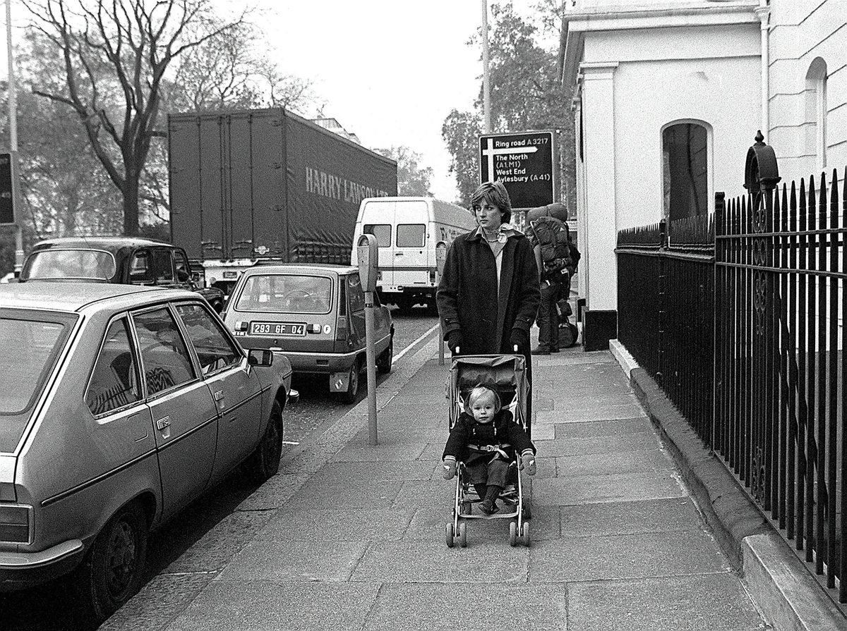 Real photo of Diana Spencer working as nanny before she became Princess of Wales?
